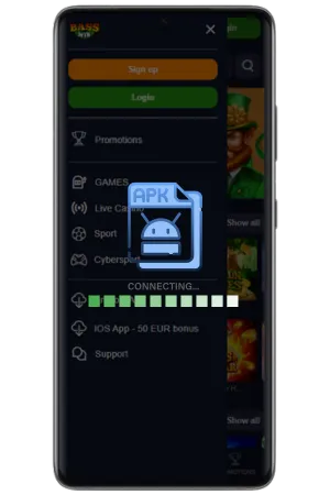Download Bass Win app Android installation process completion