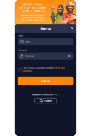Bass Win registration form UK players
