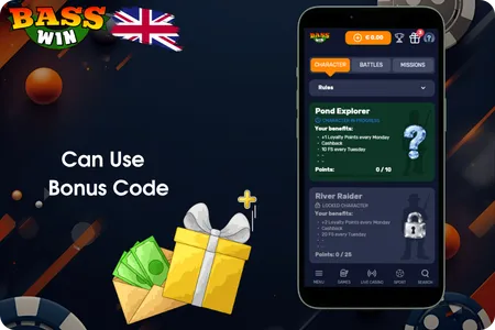 BassWin Casino Can Use a Bonus Code